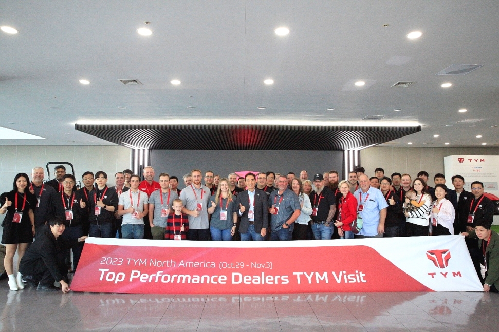 TYM 북미법인, 우수 딜러 초청 행사 열어