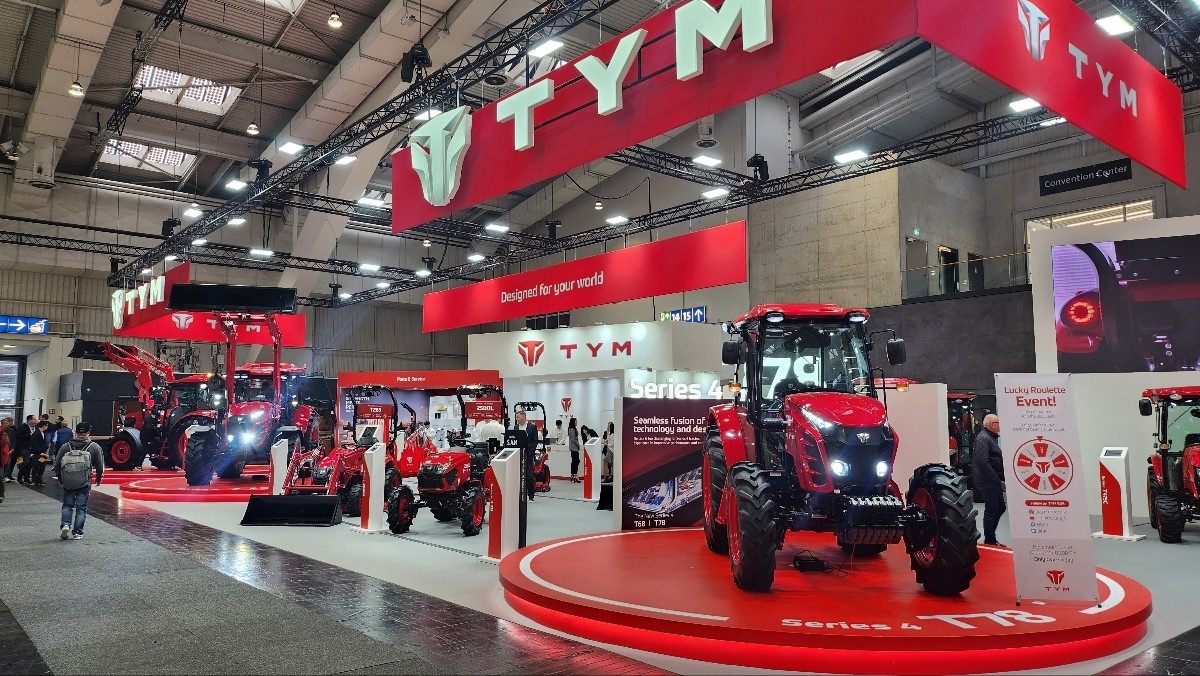 TYM, 유럽 최대 농기계 전시회 '아그리테크니카 2023' 참가