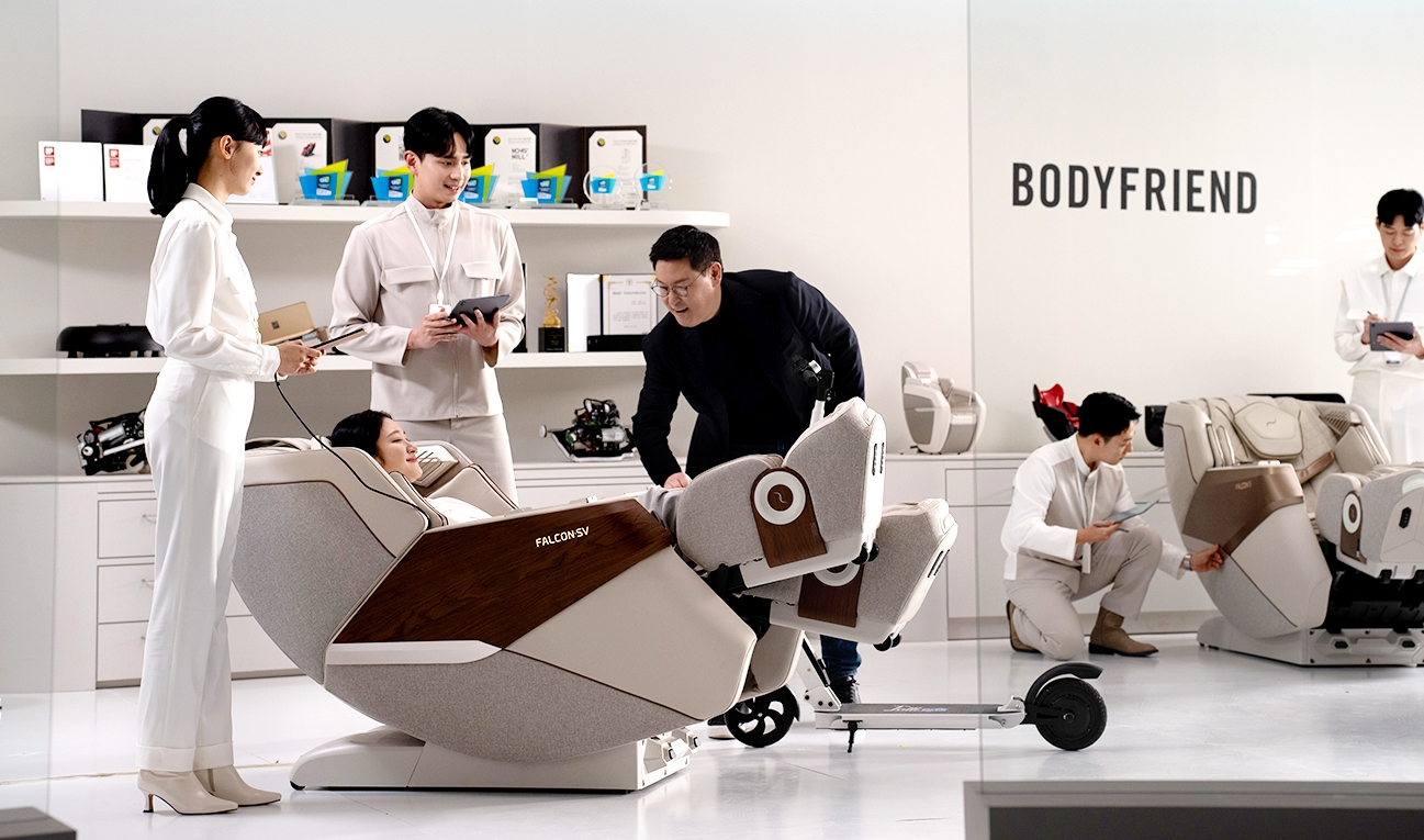 바디프랜드 신규 광고 캠페인 스틸컷 (사진=바디프랜드 제공)