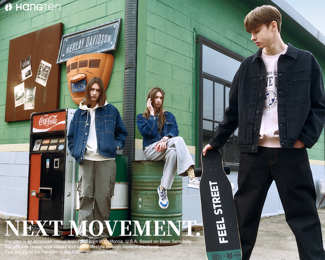 HANGTEN, 24SS ‘넥스트 무브먼트’ 캠페인 진행
