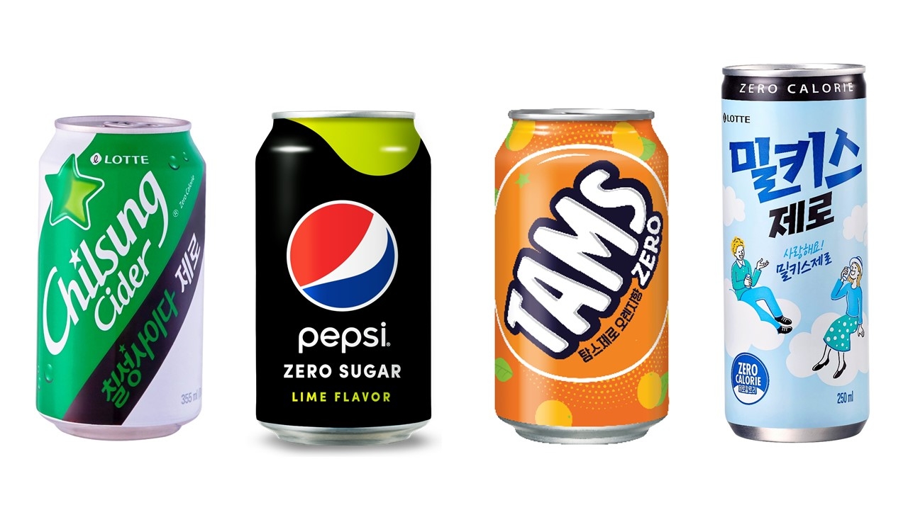 롯데칠성 제로 음료/롯데칠성 제공