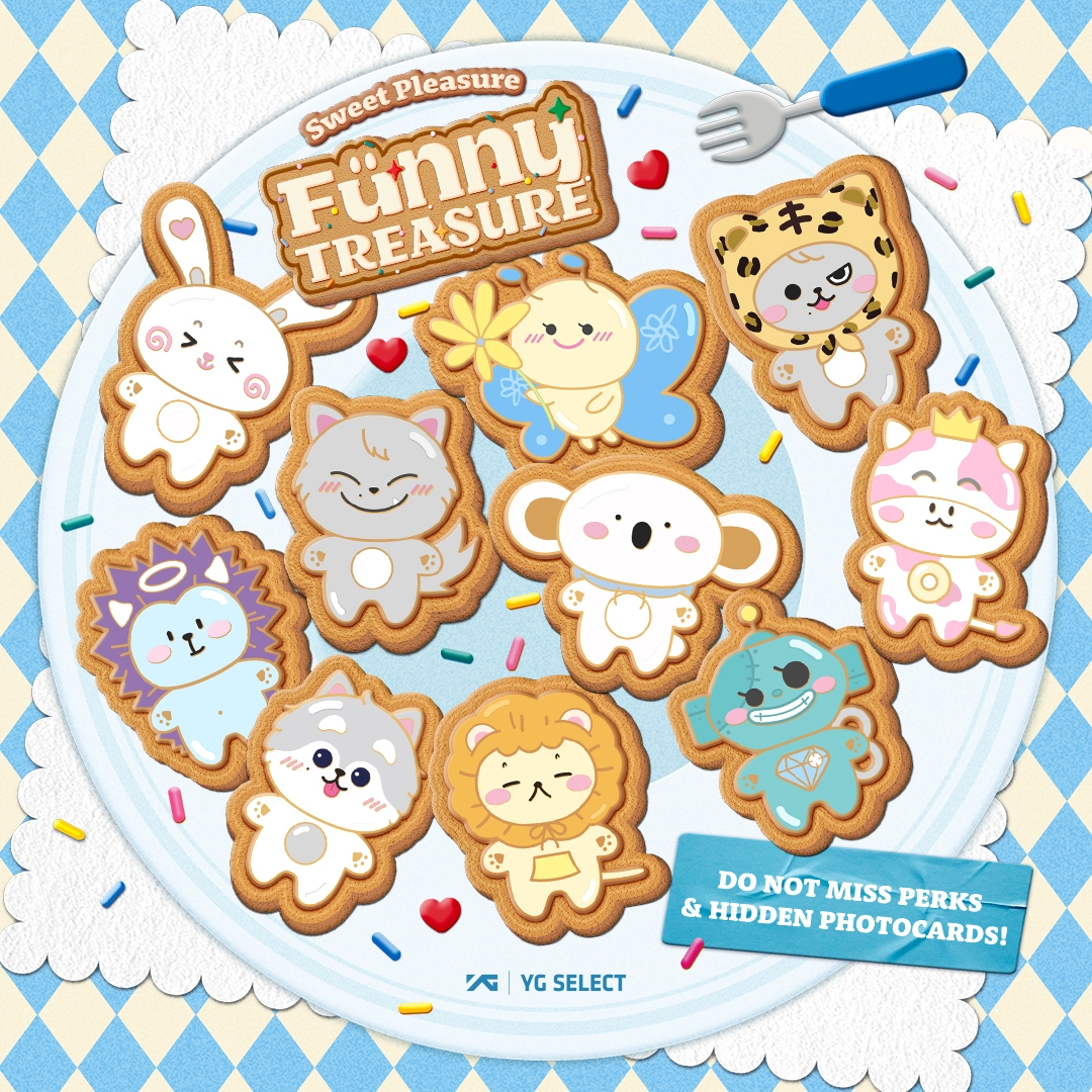 YG PLUS, ‘FUNNY TREASURE 시즌2’ MD 출시…팝업스토어 이벤트 한가득