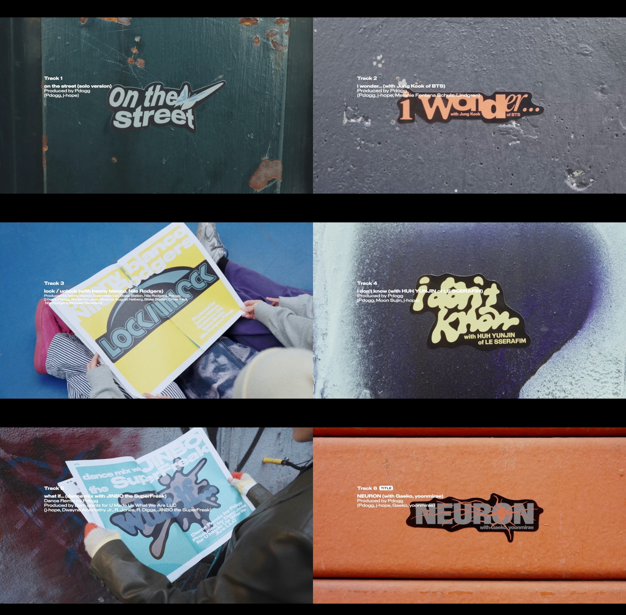 방탄소년단 제이홉, 신보 하이라이트 메들리 공개…‘앨범 전곡의 작사에 참여’