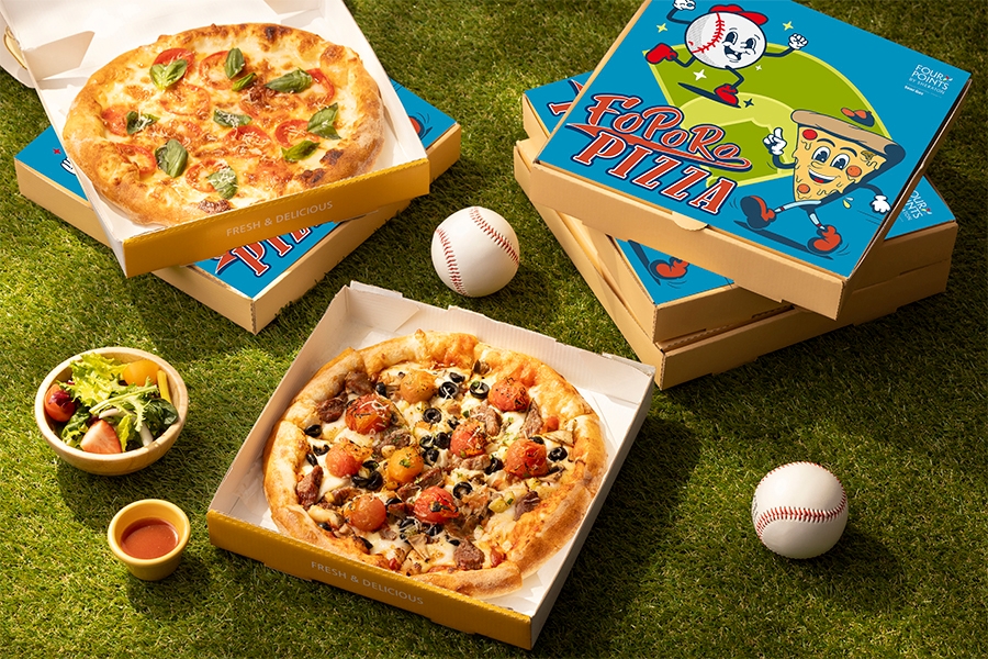 포포인츠 바이 쉐라톤 서울 구로 호텔, 포포로 피자 투고 패키지 선봬…‘야구 보며 즐기는 정통 이탈리아 피자’
