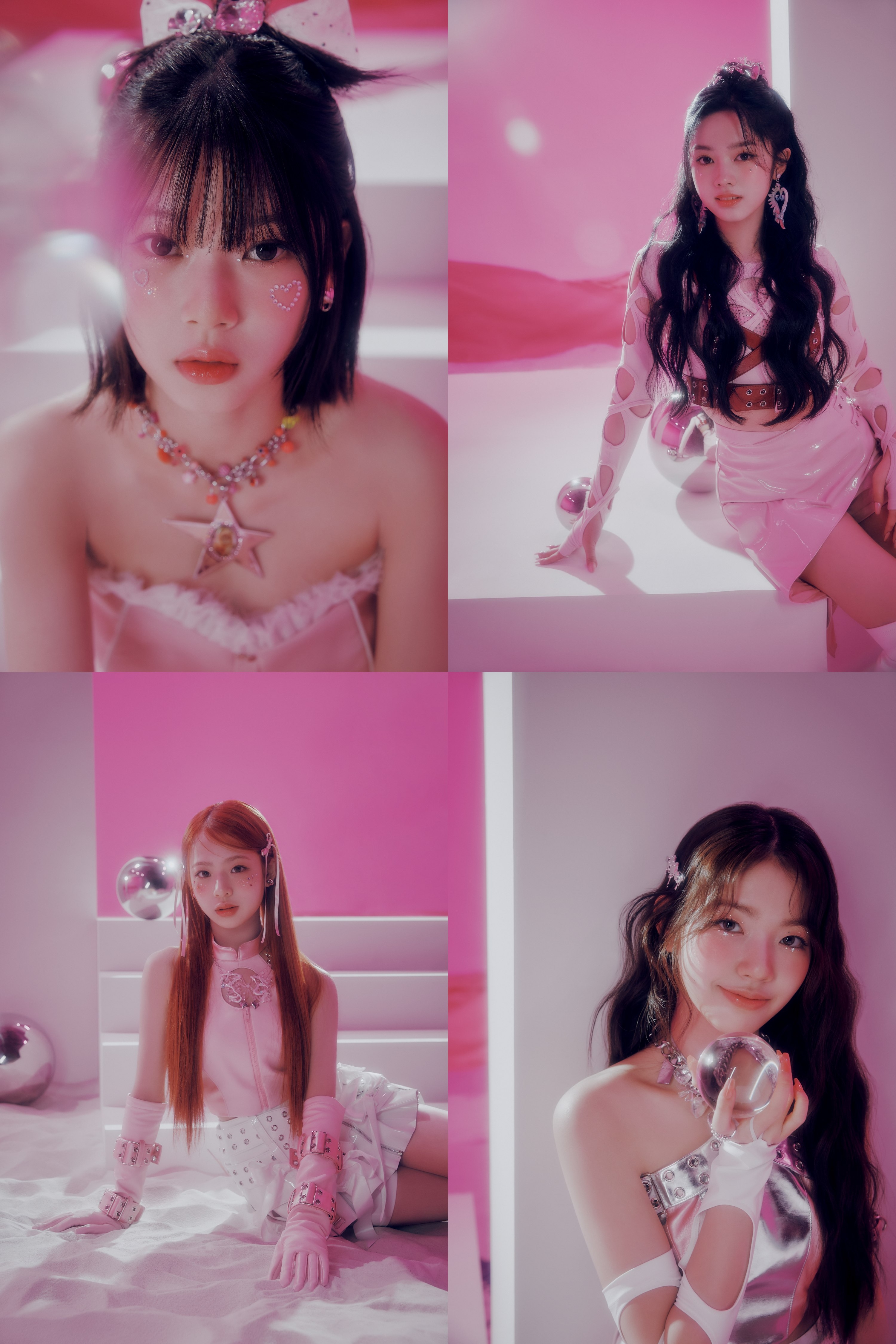 유니스, 신보 단체→코토코X엘리시아X오윤아X임서원 4인 콘셉트 포토 공개…러블리·유니크 매력