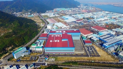 화전산단 태웅 제강공장 전경.