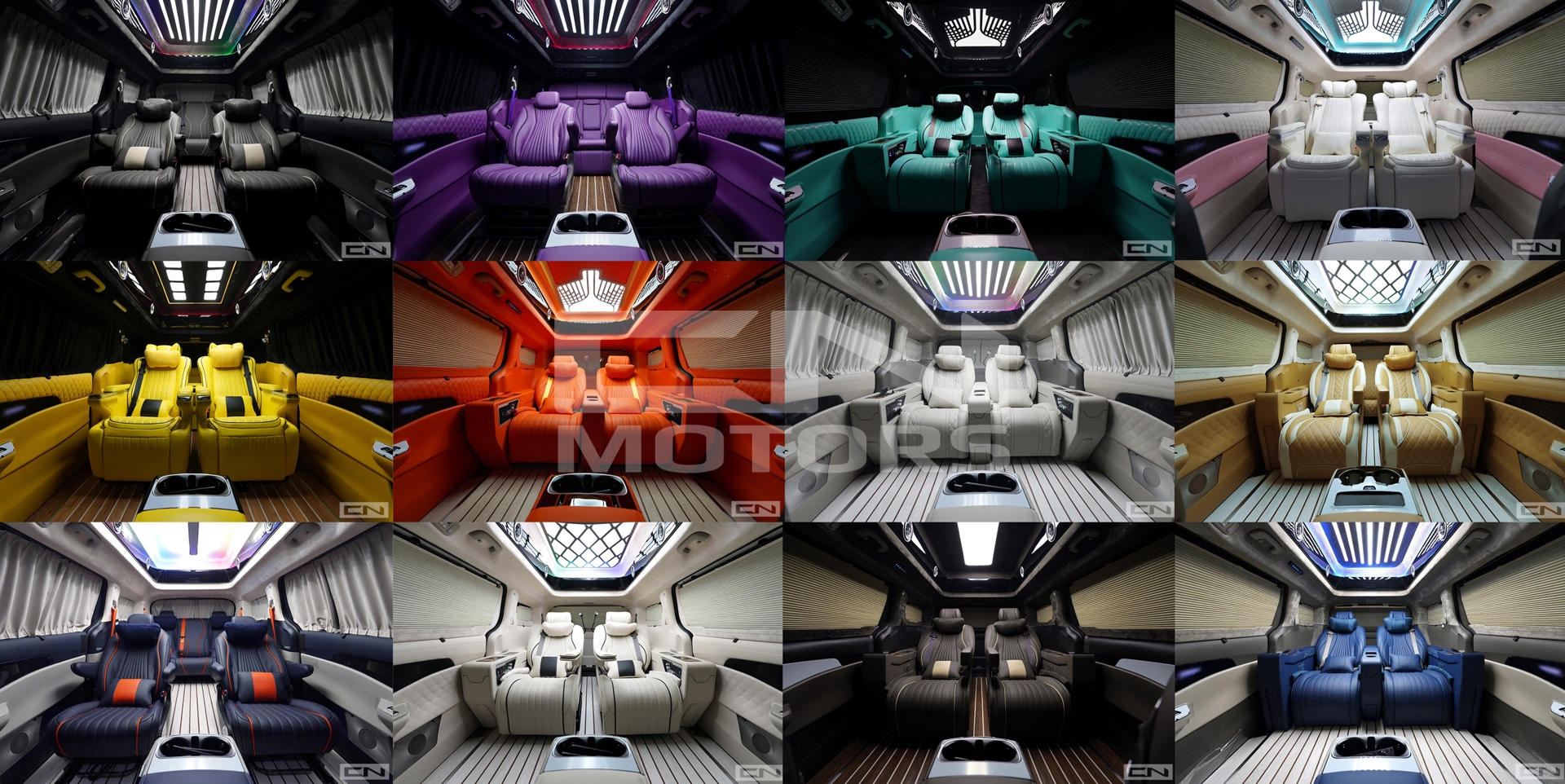 CN모터스 카니발 하이리무진, 맞춤형 실내커스텀 제공