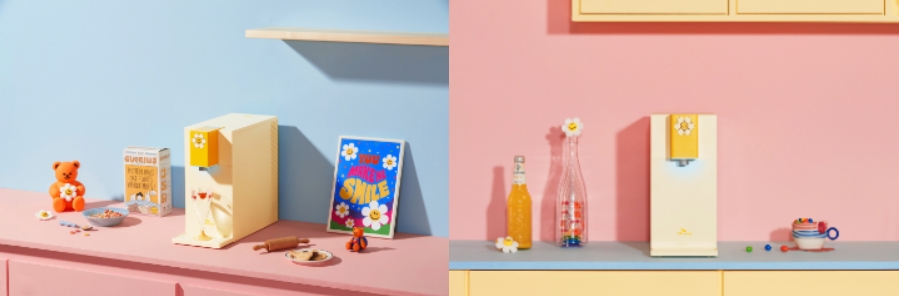 SK매직 X 위글위글 ‘초소형 직수 정수기’ 제품 연출 이미지