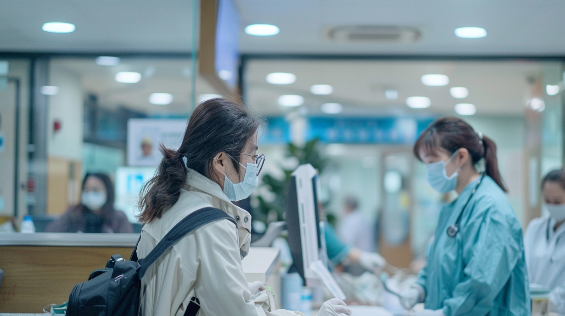 병의원에서 본인여부 및 자격을 확인하지 아니하면 100만원 이하의 과태료 부과될 수 있다. 다만, 제도 시행 초기 일선 현장의 혼란을 방지하기 위해 3개월(5.20~8.20)간 과태료 처분을 유예할 예정이다. / 이미지 생성 : 미드저니 (by rido)