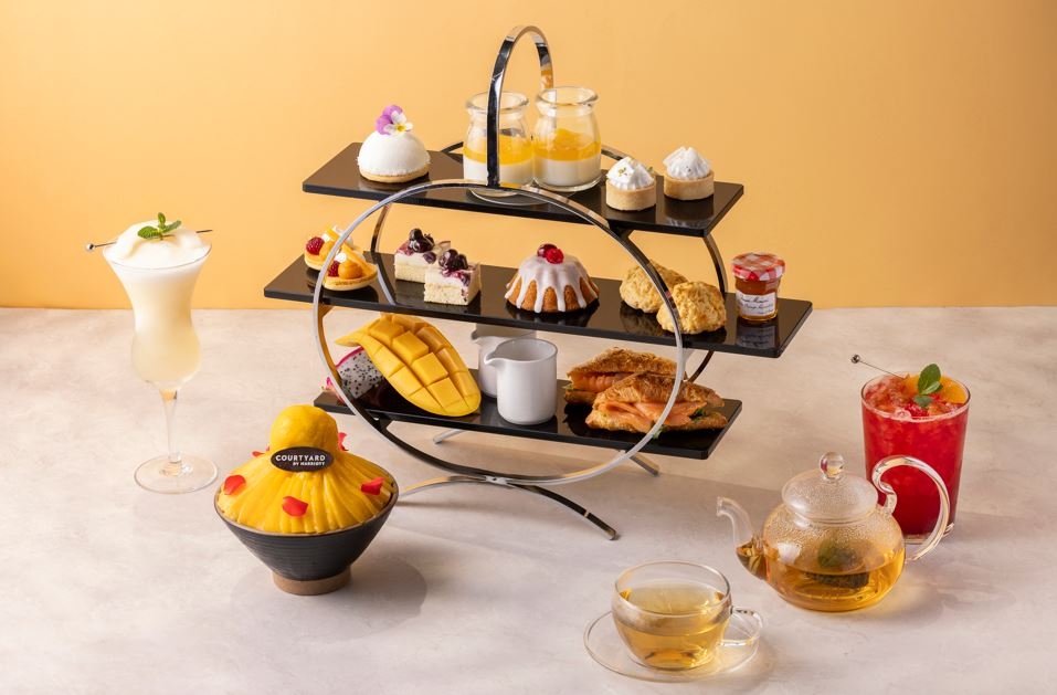 코트야드 메리어트 서울 타임스퀘어, 망고 애프터눈 티 콤보 세트 출시