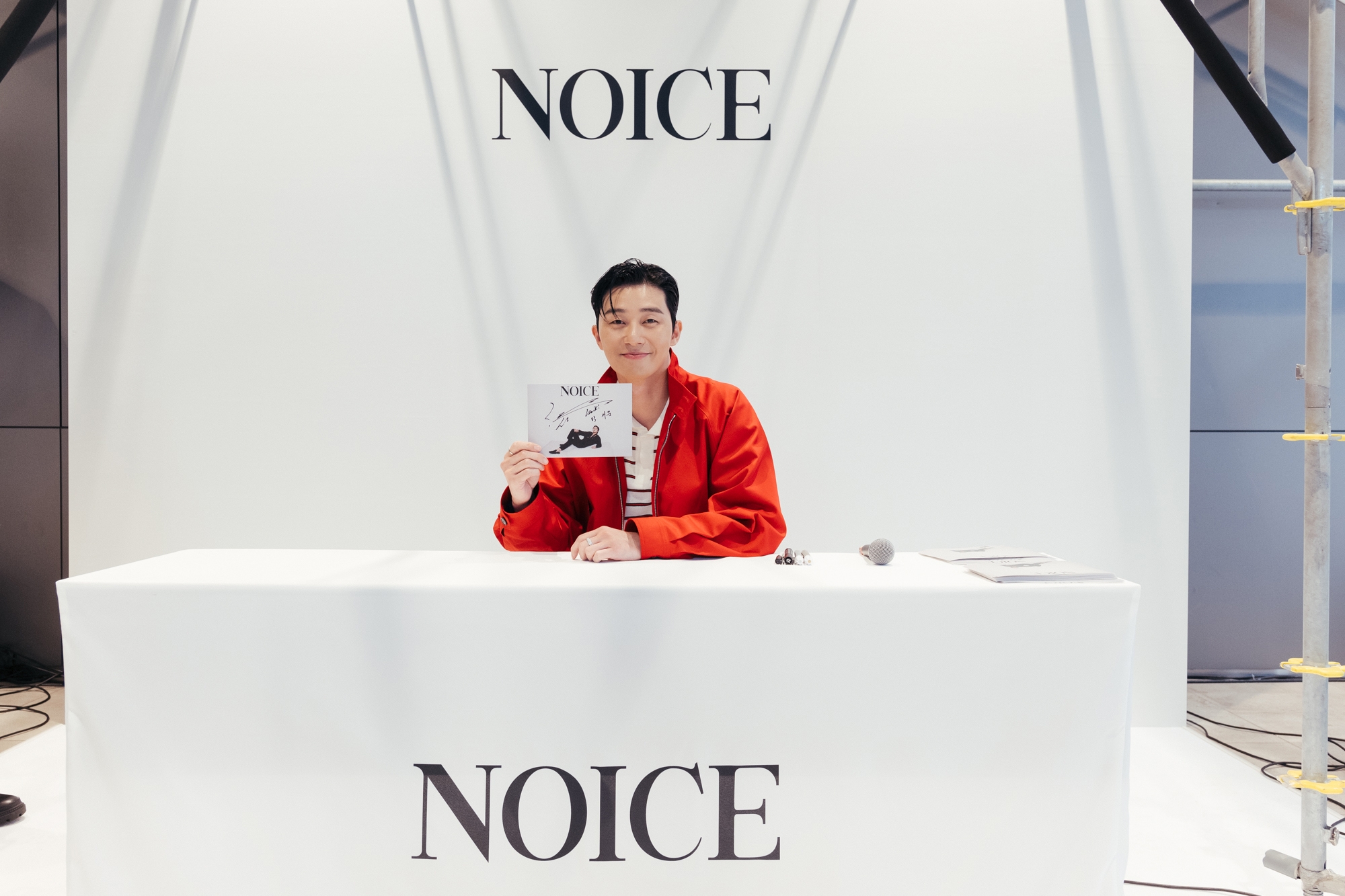 노이스(NOICE), 일본 파르코 팝업스토어 박서준 사인회 성료. 특별한 추억 선사