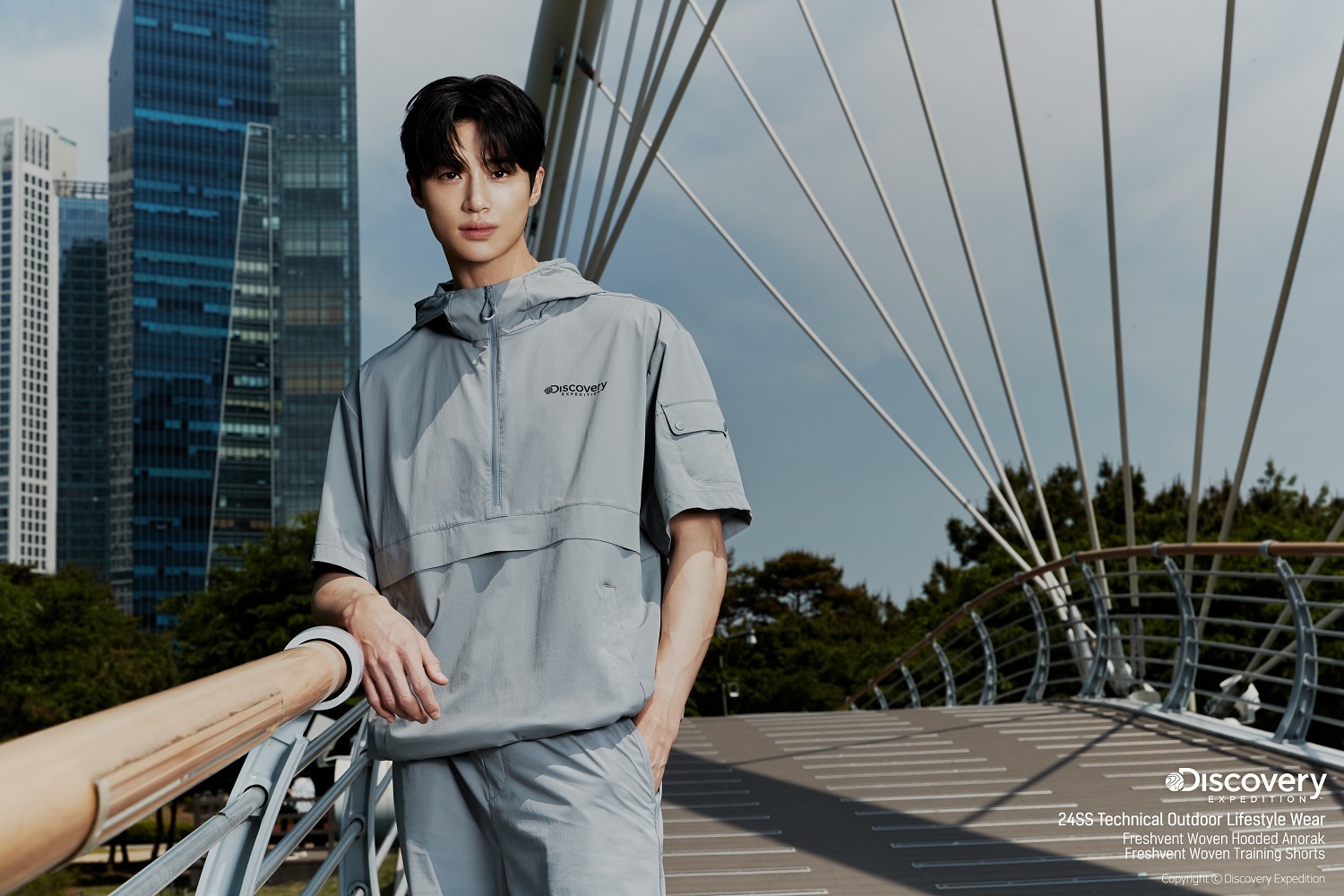 ▲디스커버리 익스페디션 변우석 ‘프레시벤트 컬렉션’ 화보 (사진 제공=디스커버리)