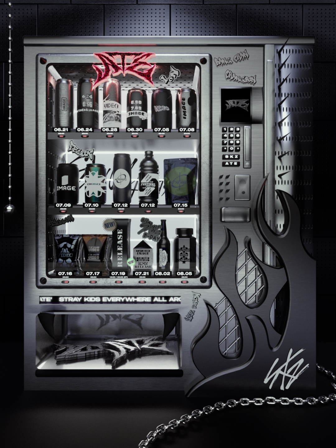 스트레이 키즈, 신보 'ATE' 타임테이블 공개…새 음악의 다채로운 맛