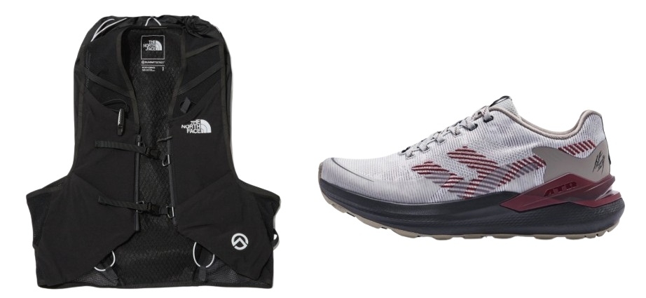 ▲ 노스페이스 ‘써밋 런트레이닝 팩12’, 프로스펙스 ‘사패’