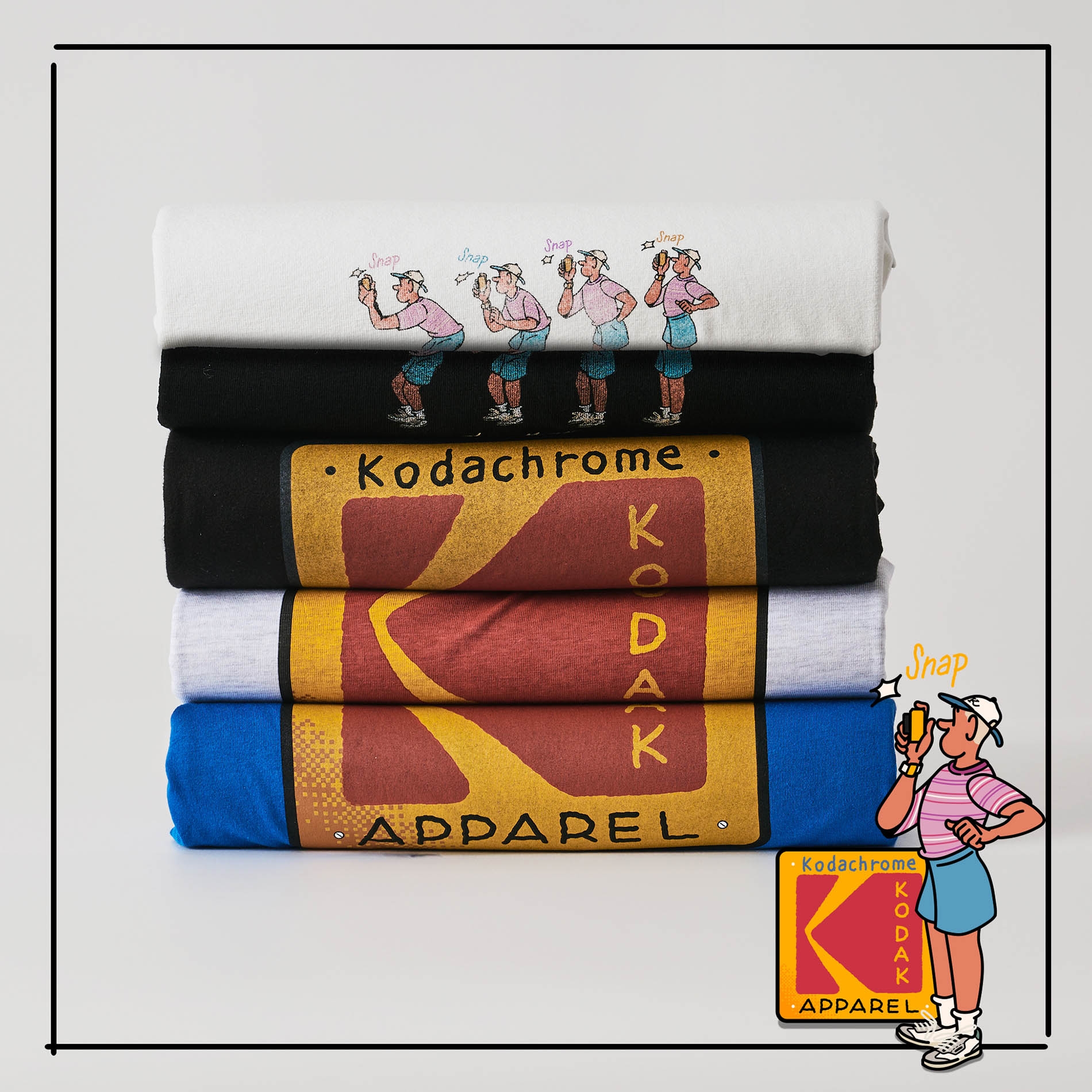 코닥어패럴, 일러스트 작가 ‘오빅’과 협업 ‘코닥 피플즈 컬렉션’ 출시