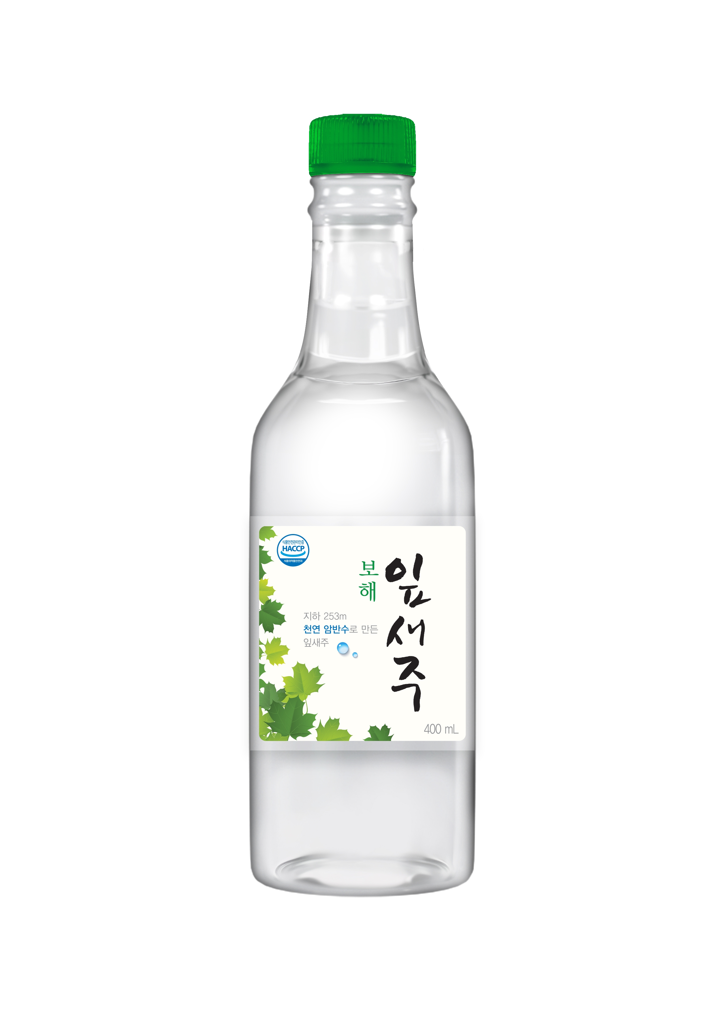 ▲ 잎새주 400ml 페트 제품