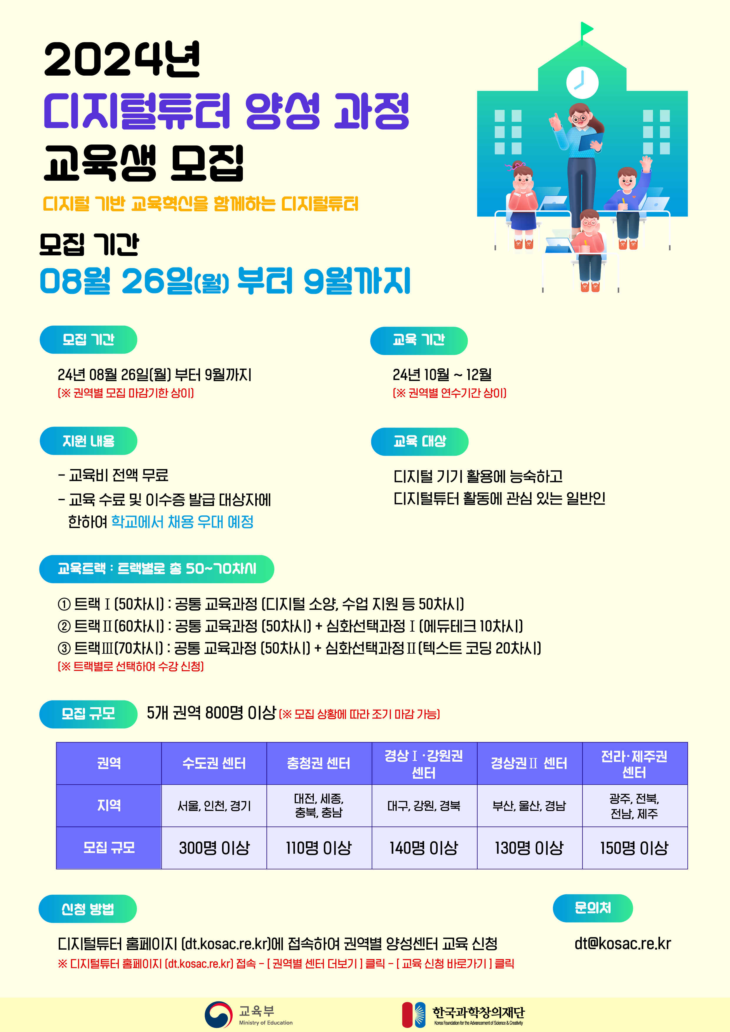 테크빌교육, 한국과학창의재단 디지털튜터양성센터 위탁기관으로 선정