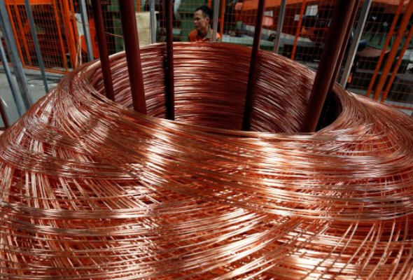 (상보) 칼라일, 구리가격이 1톤당 8500~9500달러로 하락 전망