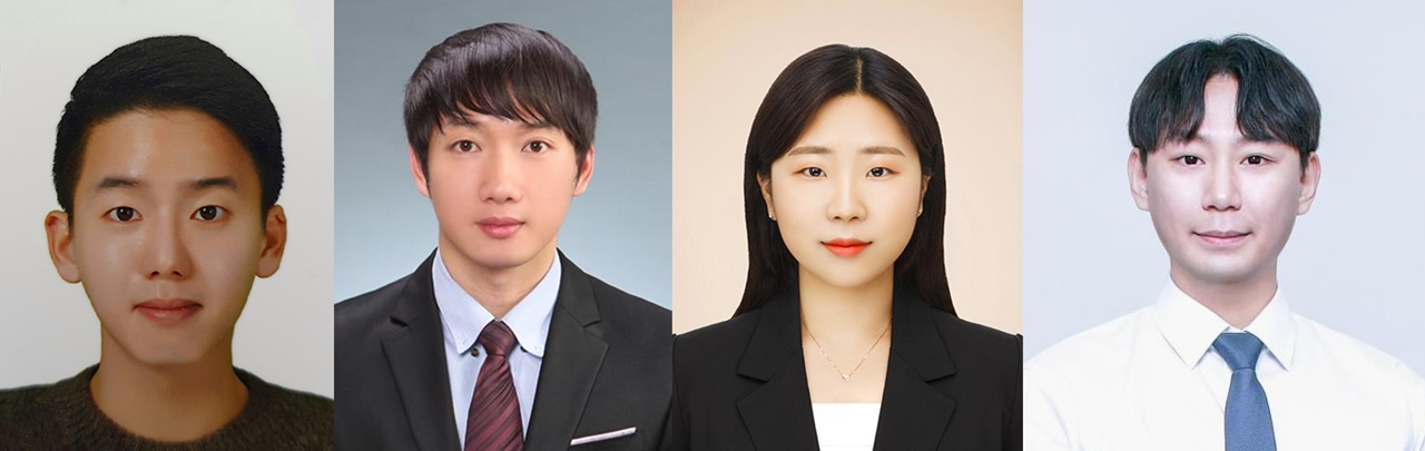 제6회 청년상 수상자 사진_(왼쪽부터)김성욱 이봉준 박기양 편진범 씨