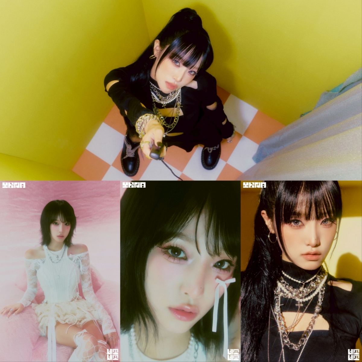 최예나, 신보 ‘네모네모’ 콘셉트 포토 공개…‘키치한 매력’