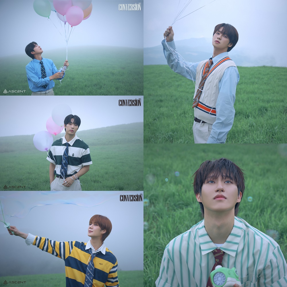 어센트, 청량과 몽환 그 사이…신보 첫 콘셉트 포토 공개