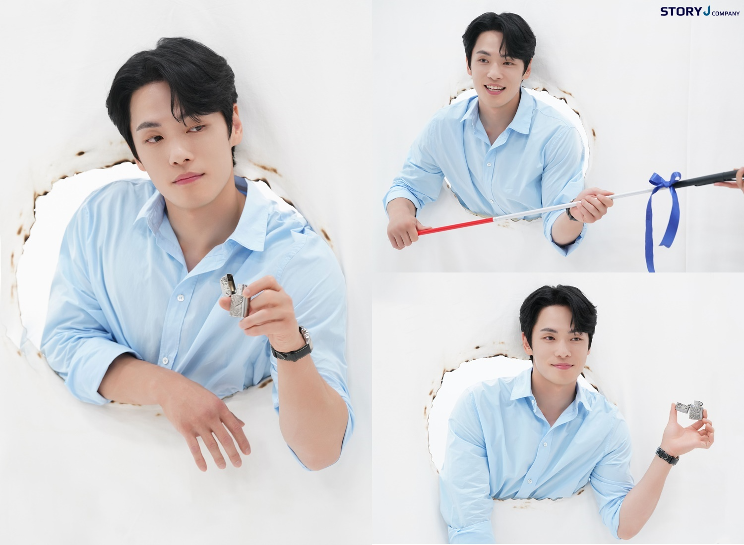 김정현, ‘다리미 패밀리’ 포스터 촬영 현장 비하인드 컷 공개…‘훈훈한 비주얼’