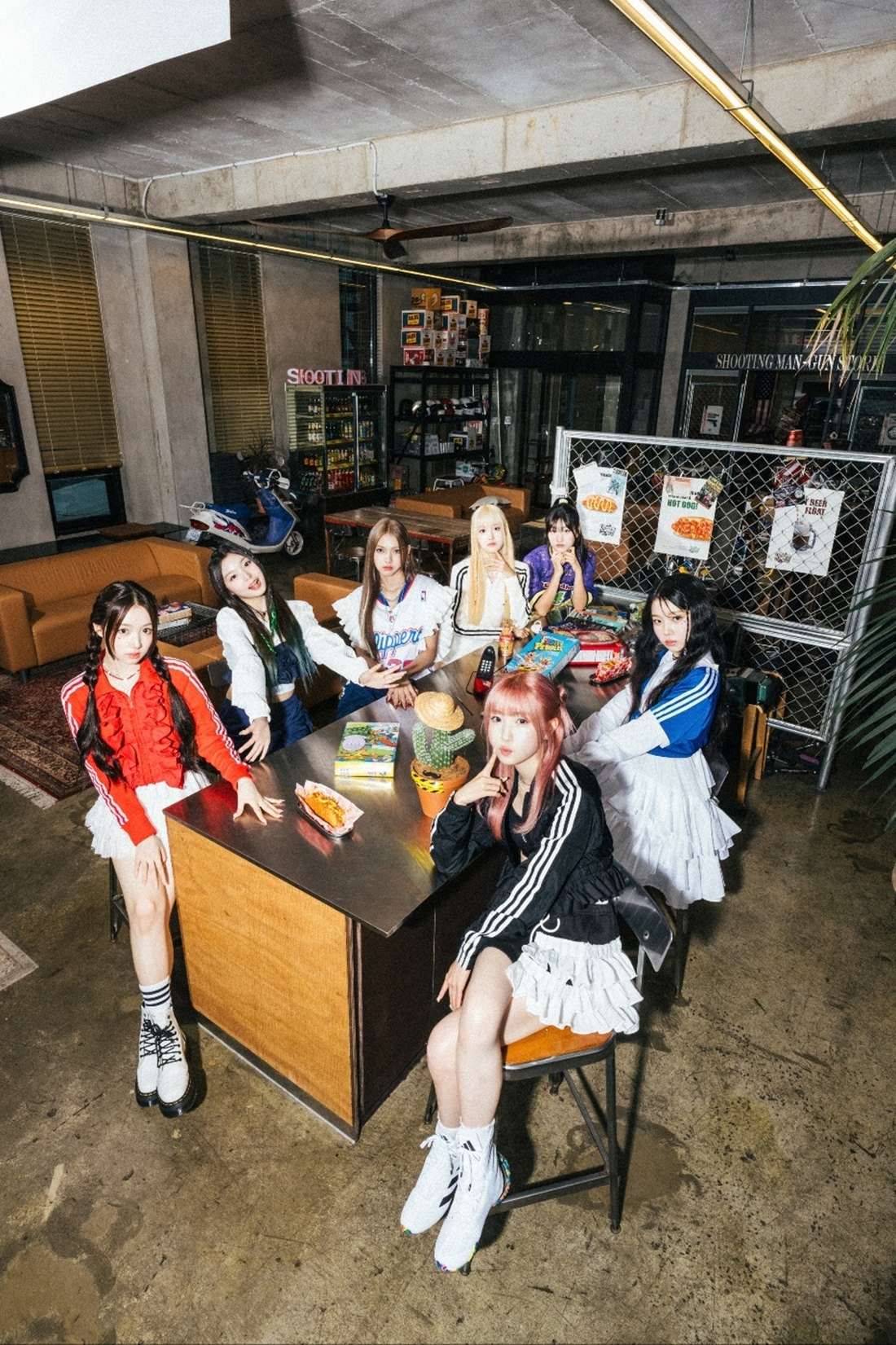 세이마이네임, 미니 1집 단체 콘셉트 포토 공개…일곱 색깔 매력 발산