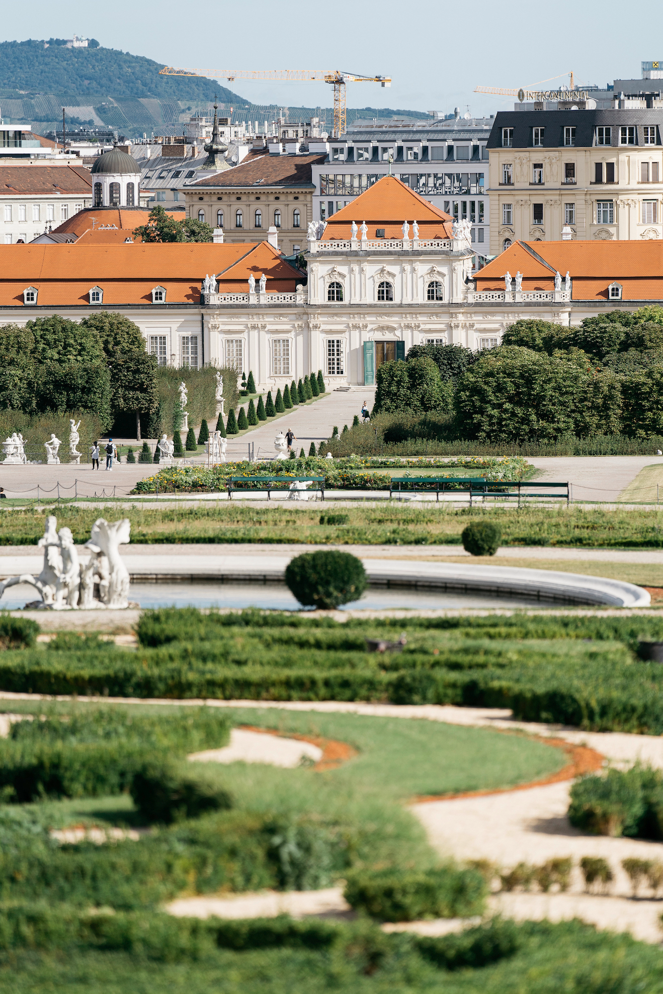 벨베데레 하궁 전경 ©Wien Tourismus_Gregor Hofbauer