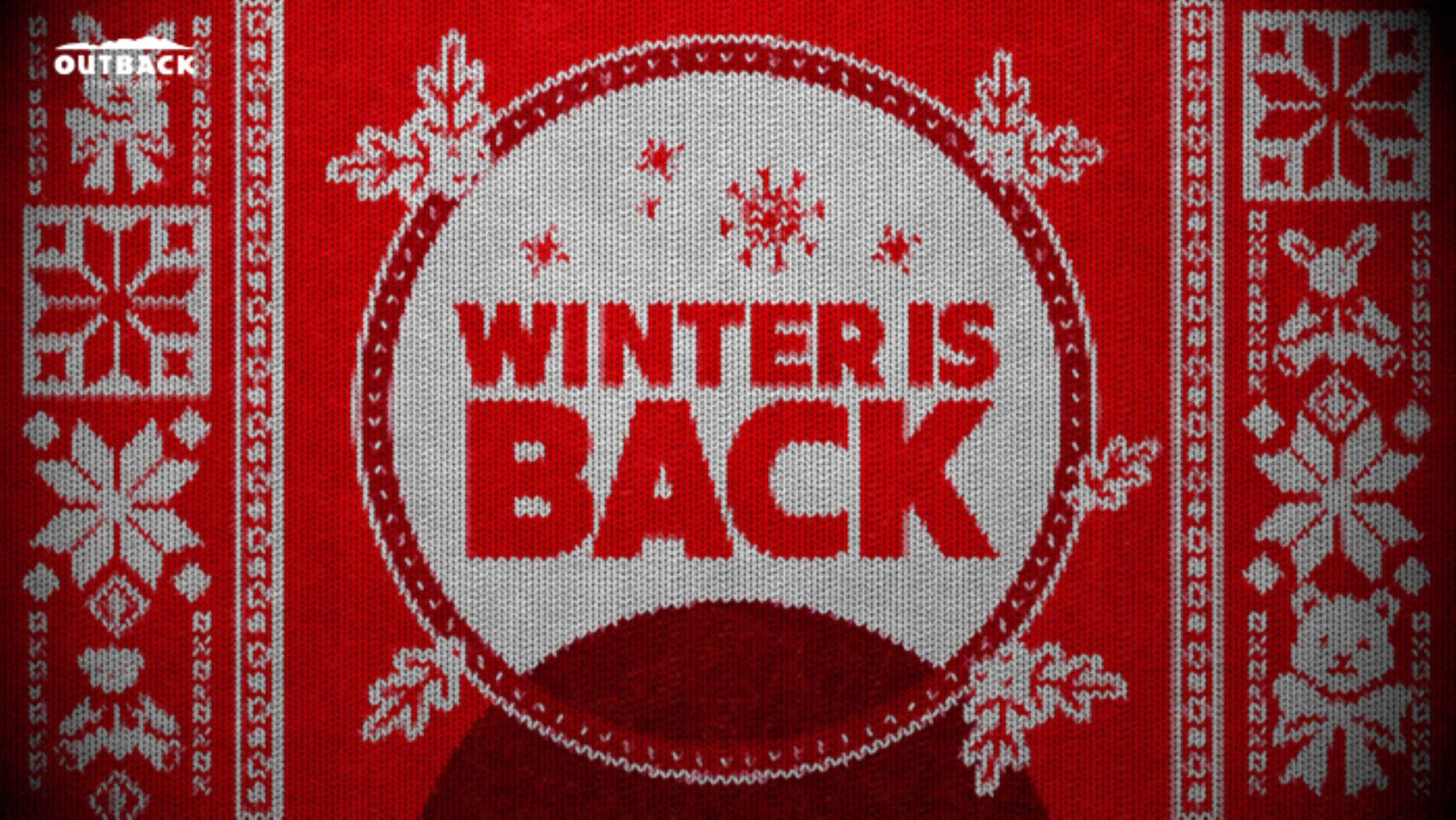 아웃백, 겨울 캠페인 ‘Winter is back, OUTBACK’ 티저 영상 공개