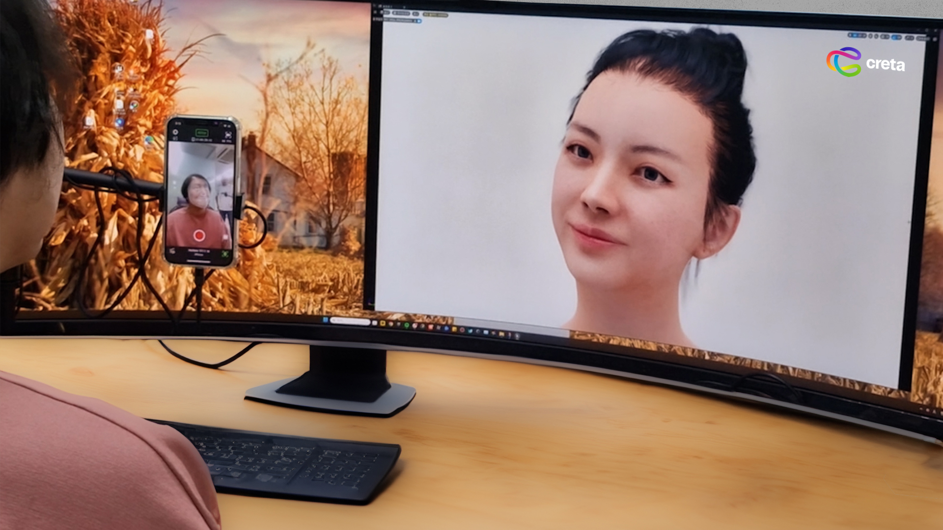 크레타, AI 학습 아바타 시스템 ‘쿠아바타’ 개발사 ‘이오그라운드’와 파트너십 계약 체결