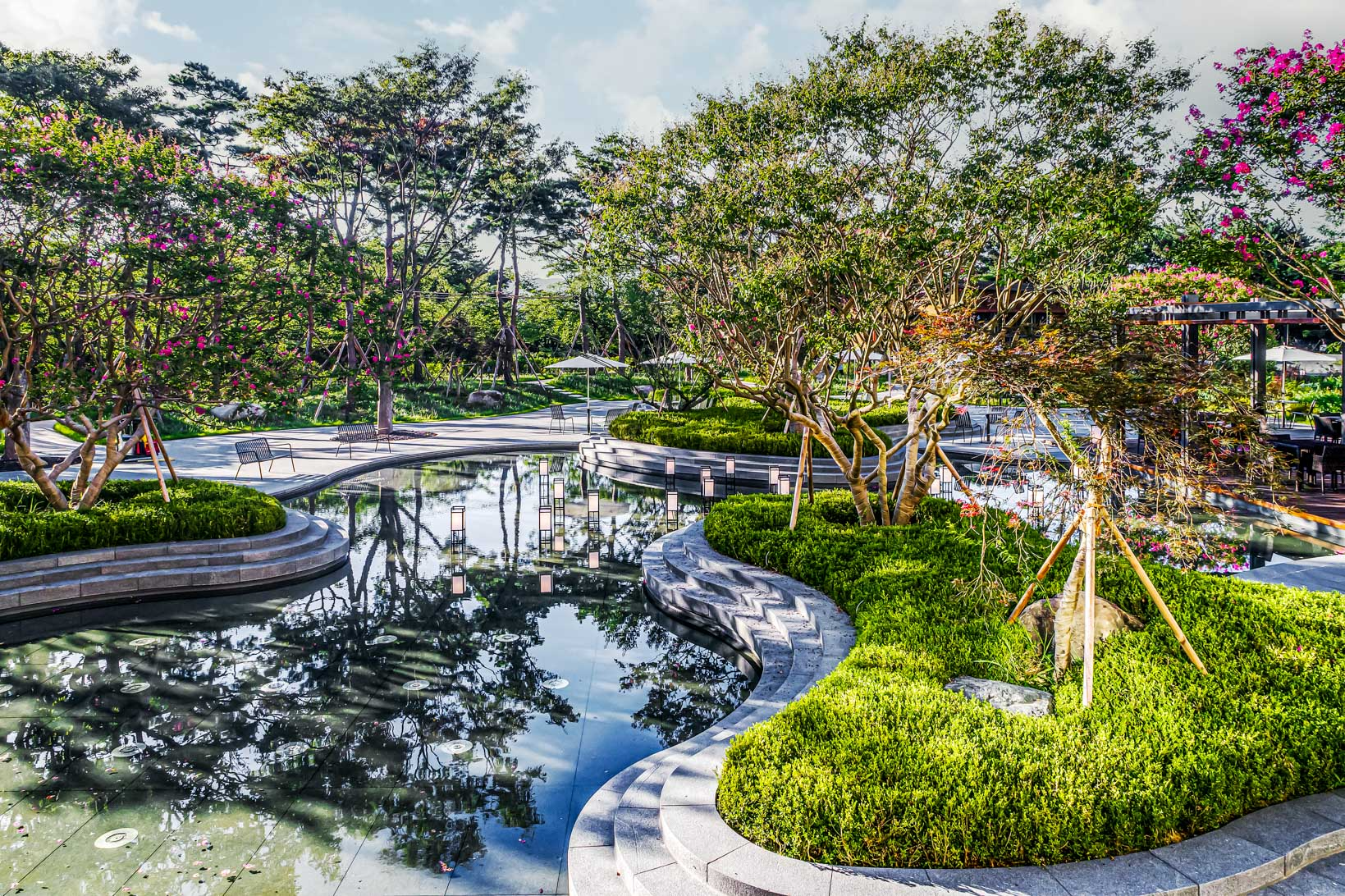 한화리조트 경주 소요원 전경