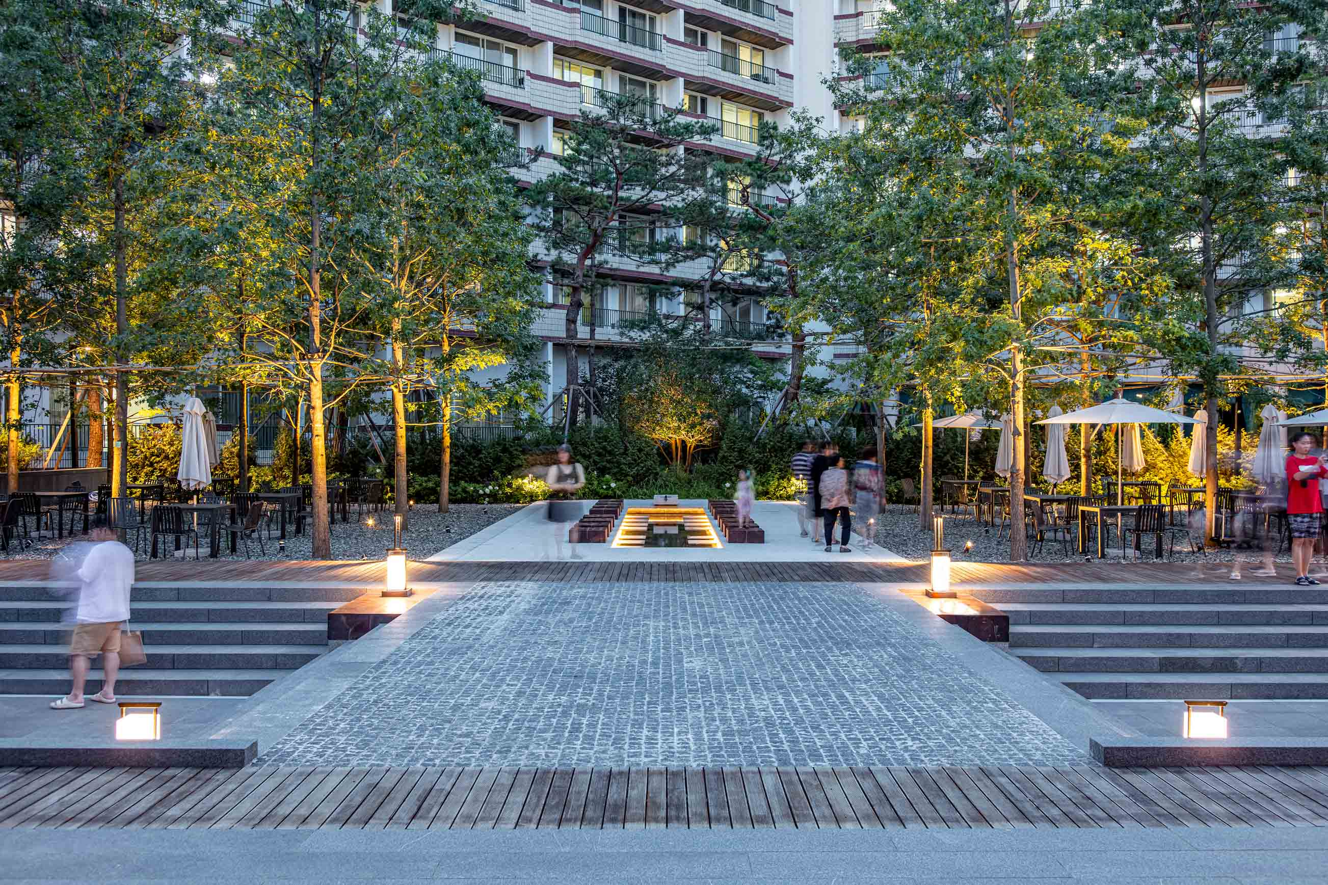 한화리조트 경주 소요원 전경