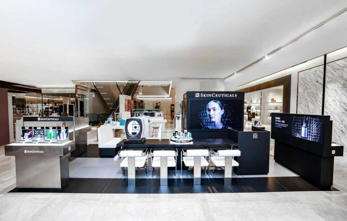 로레알 스킨수티컬즈, 롯데백화점 잠실점 리뉴얼 오픈