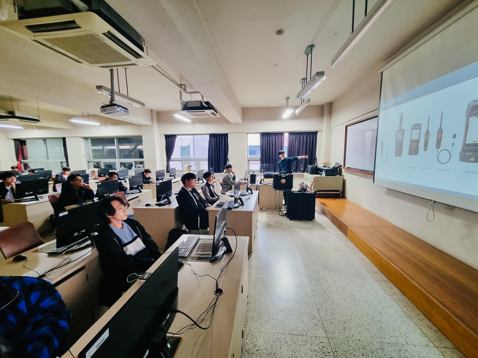 테스토코리아, 수원과학대학교 소방안전설비공학과 대상으로 ‘TAB 및 기계설비 성능 점검’ 테스토 장비 소개