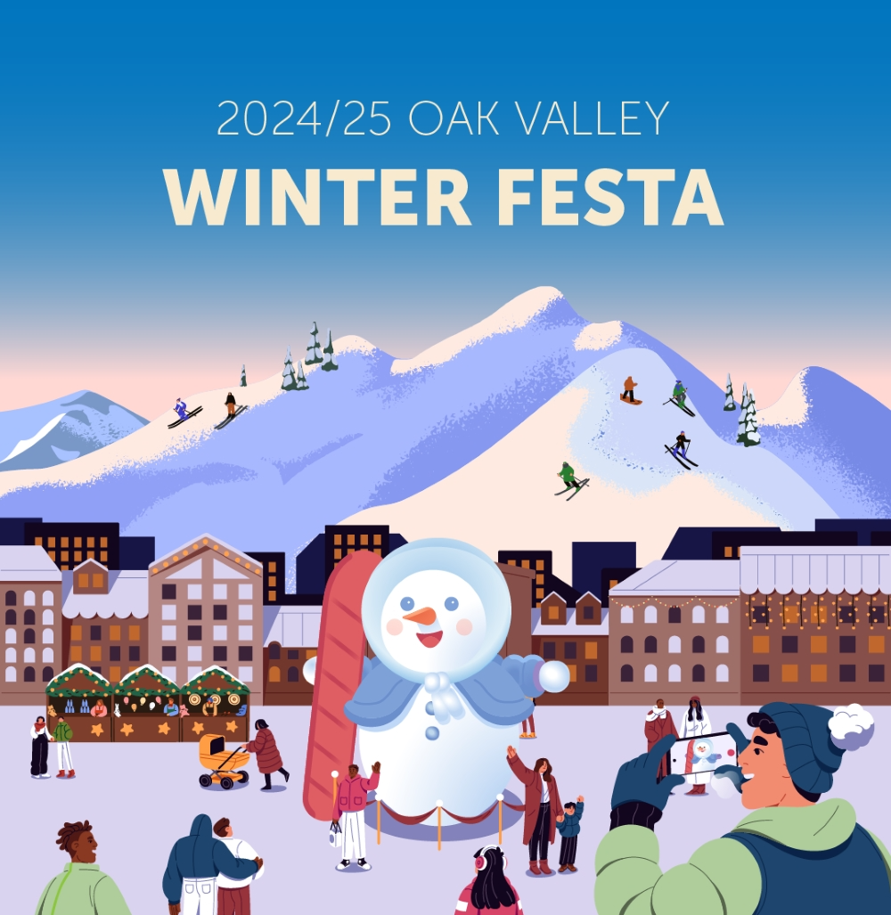 오크밸리 리조트, 다채로운 빛깔의 겨울 추억 선사할 ‘2024 윈터 페스타’ 선봬