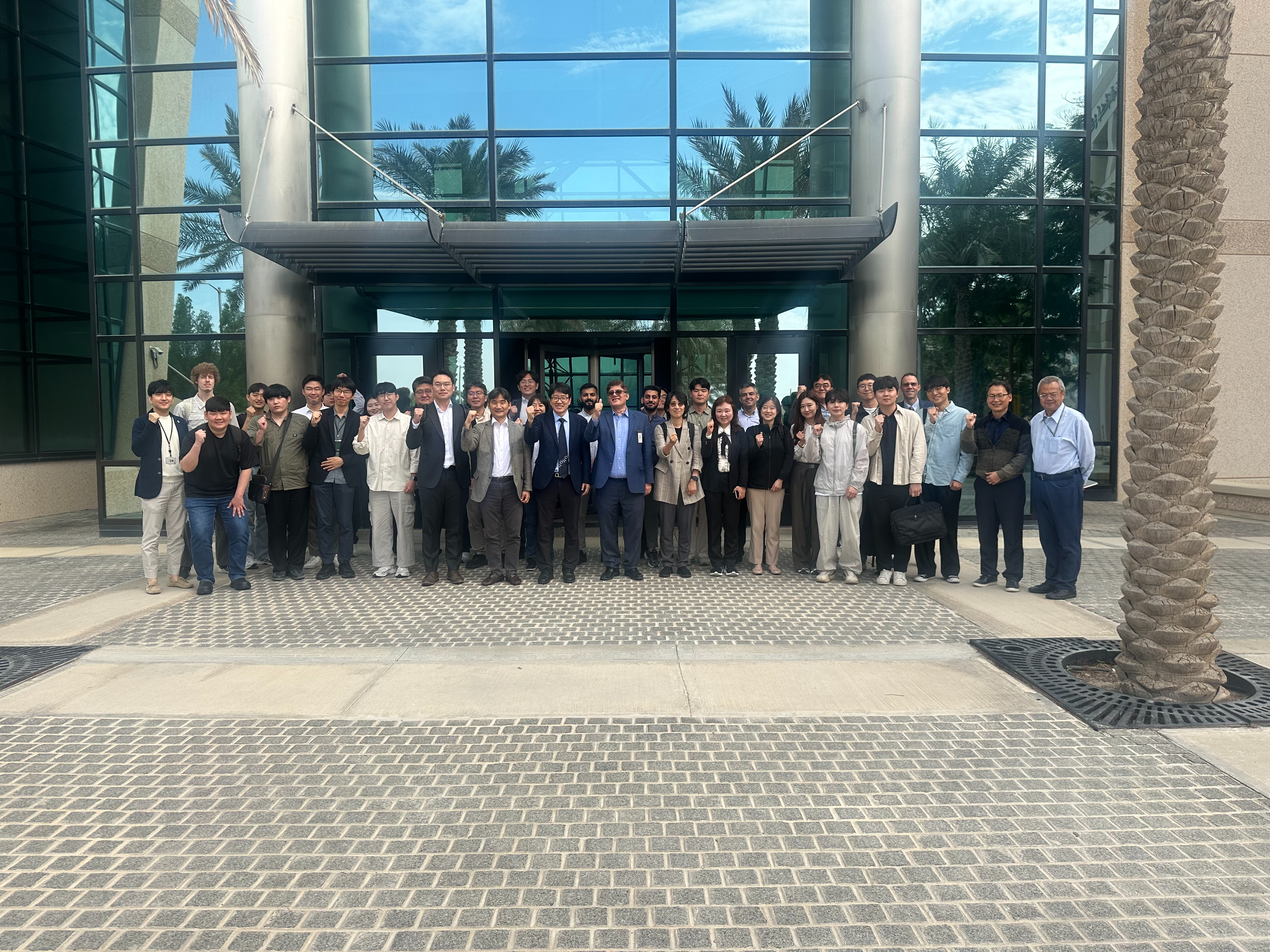 KAIST-아람코 공동워크숍 단체사진