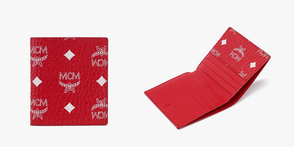 ▲ MCM 스타크 레드 에디션 카드 지갑 (사진 제공=MCM)