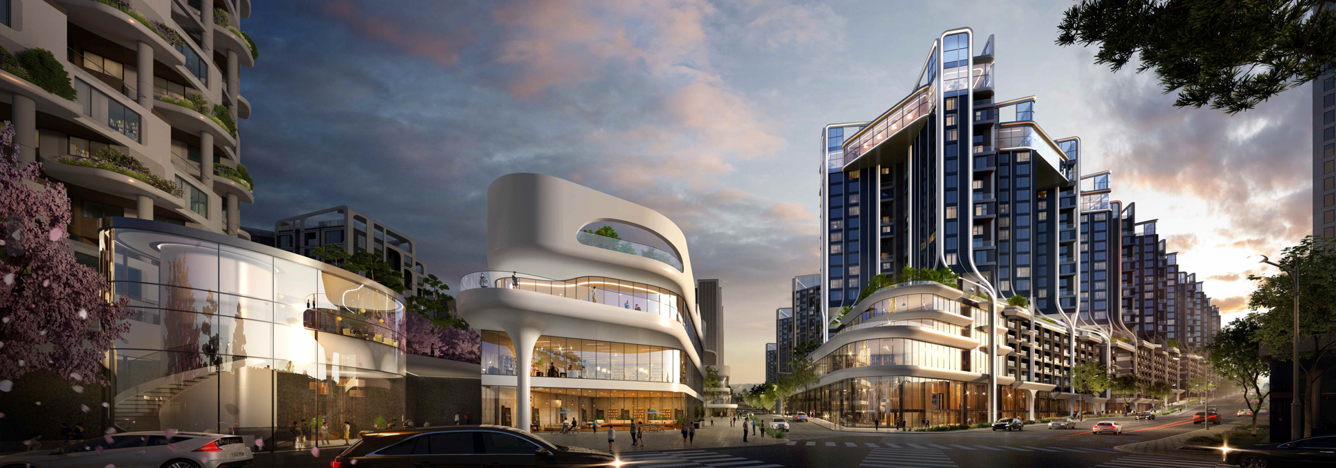 래미안 글로우힐즈 한남 파인트리 아케이드