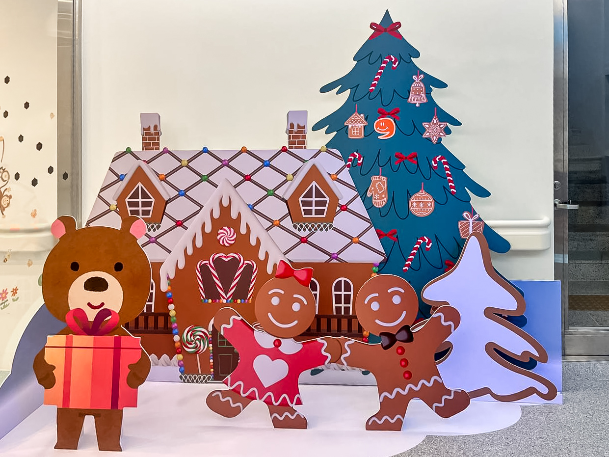 도토리하우스 내부 병동 인테리어 현장 사진