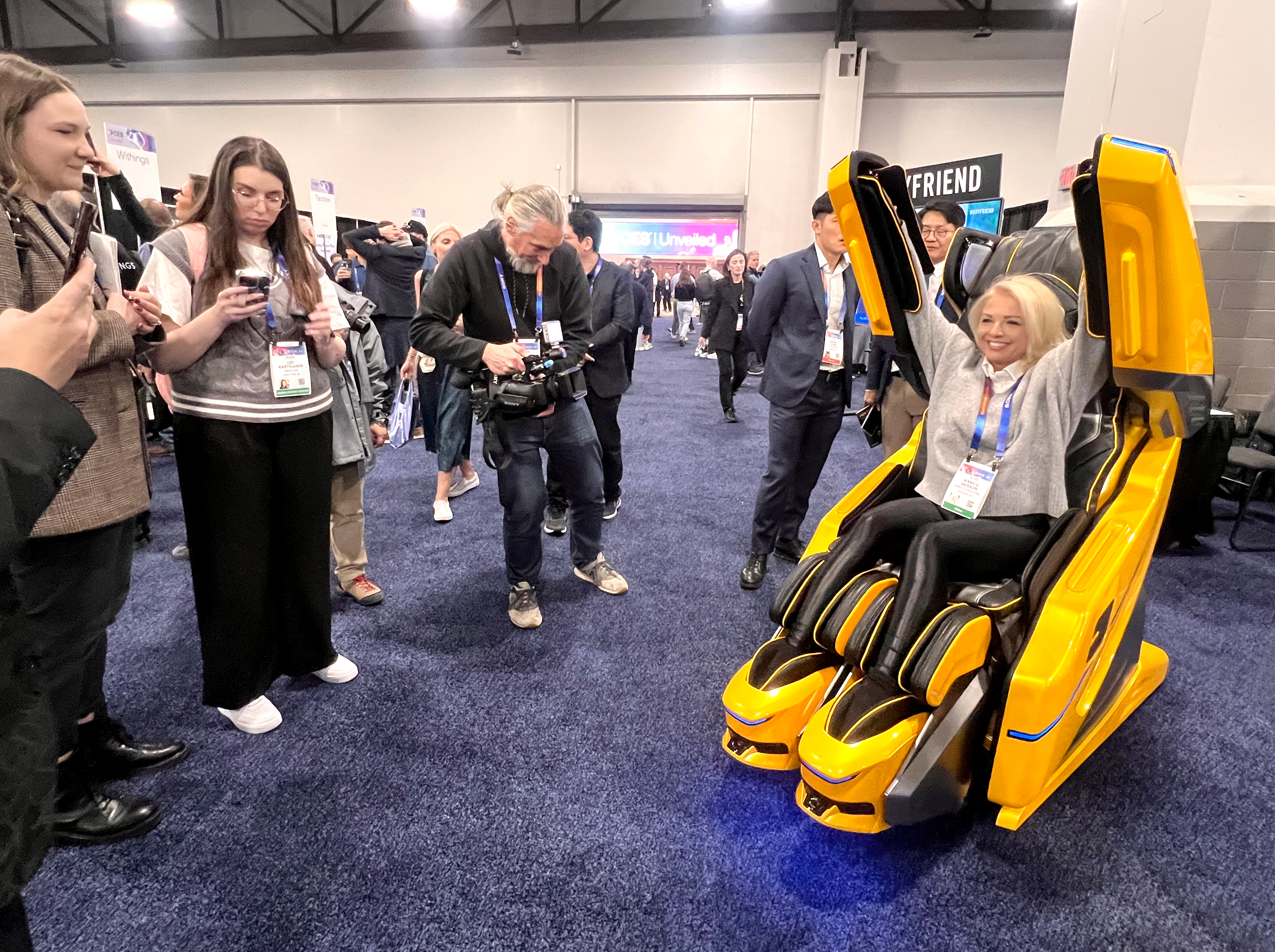 바디프랜드 AI헬스케어로봇, CES 언베일드 행사서 관심 한몸에