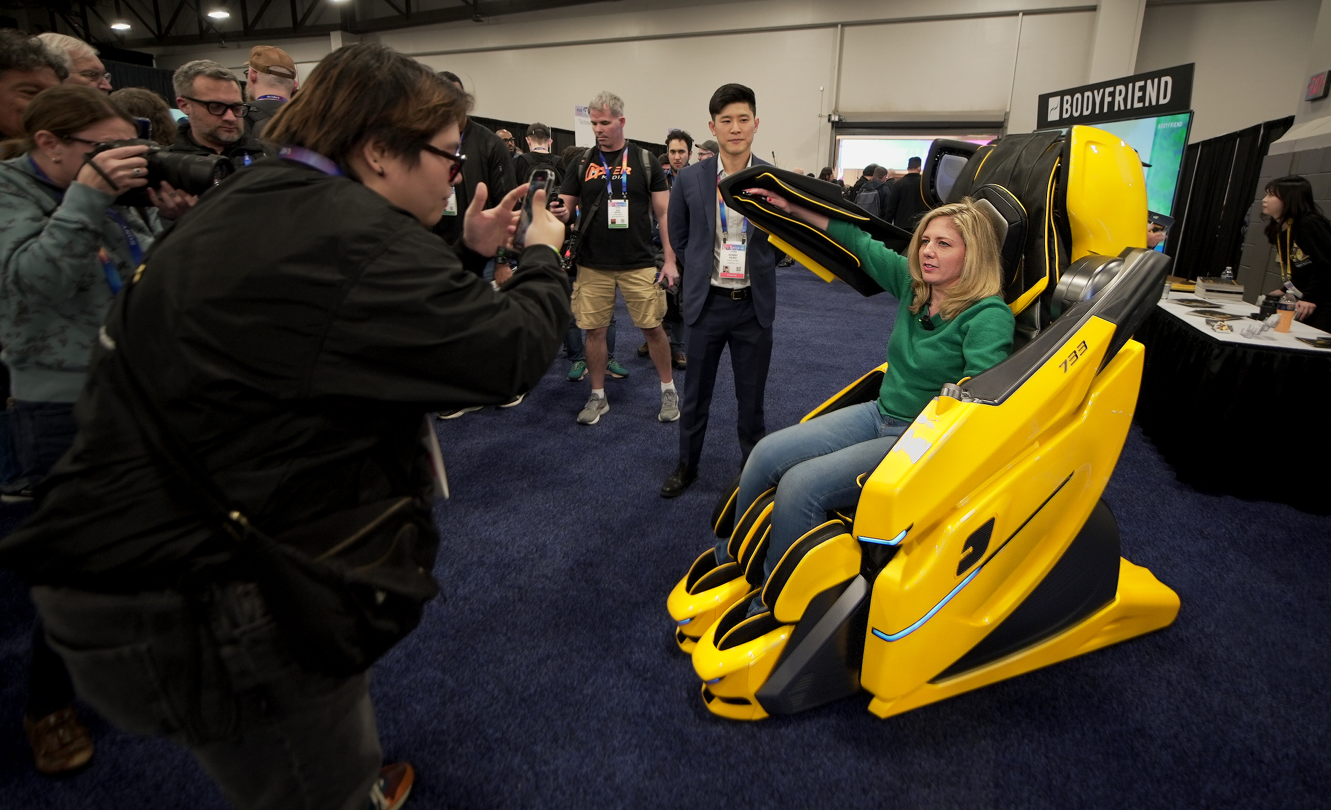 바디프랜드 AI헬스케어로봇, CES 언베일드 행사서 관심 한몸에