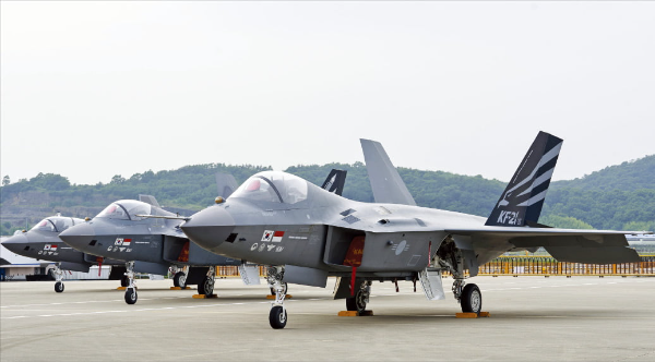 한국항공우주가 개발한 KF-21.(사진=한국항공우주 제공)