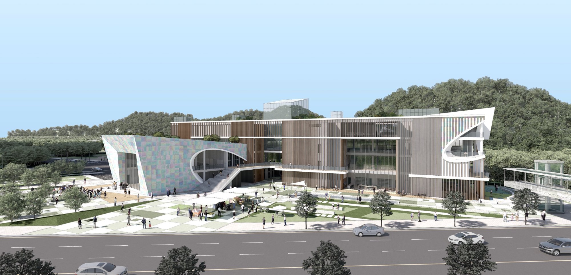 문화예술복합센터 조감도