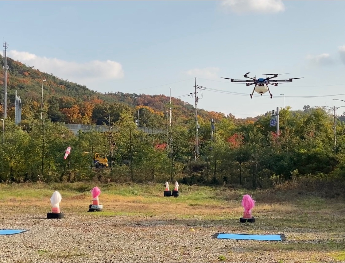 드론으로 산불 감시