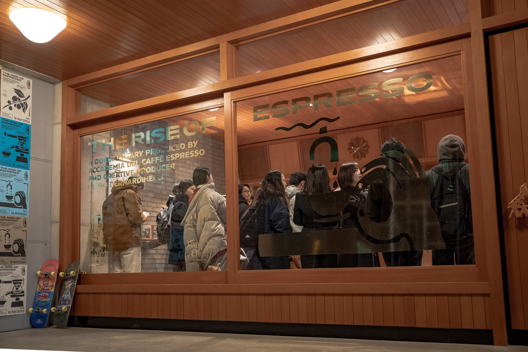 ▲라마르조코 (La Marzocco,라마르조꼬)는 19일 성수동 무비랜드에서 특별 상영회를 개최했다.