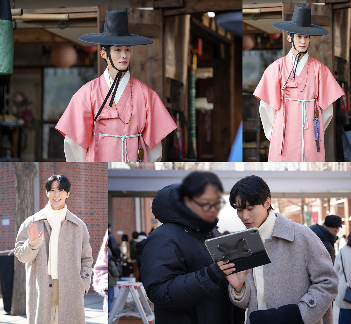 ‘춘화연애담’ 장률, 비하인드 스틸 공개…한복부터 현대복까지 다채로운 온앤오프 모멘트