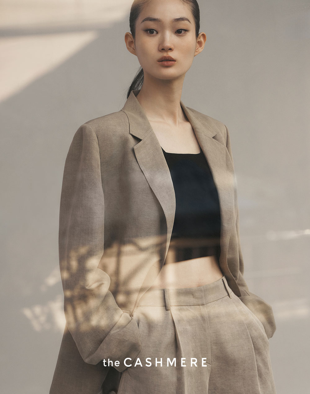 한섬 더캐시미어, 신현지와 함께한 클래식 감성 ‘CLUB 15’ 2025 캠페인 화보 선보여