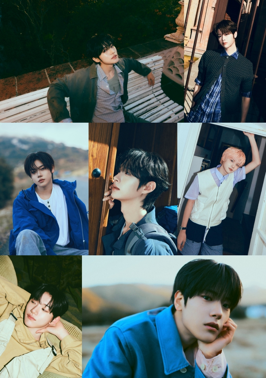 클로즈 유어 아이즈, 데뷔 앨범 새 콘셉트 포토 공개…'아련 소년美'