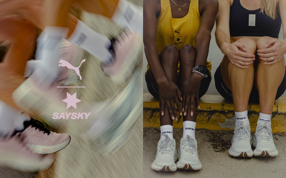 푸마, 덴마크 러닝 브랜드 세이스카이(SAYSKY)와 협업 컬렉션 공개