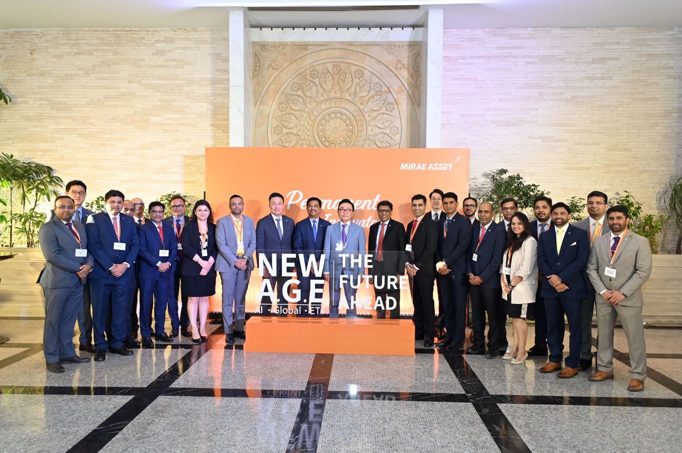 미래에셋자산운용은 인도 뭄바이에서 ‘New AGE: The Future Ahead’를 주제로 세미나를 개최했다.